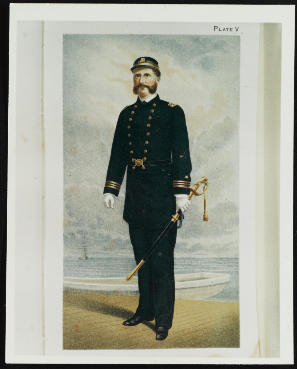 Officer Undress Blue Uniforms, U.S. Naval Uniform Regulations 1886