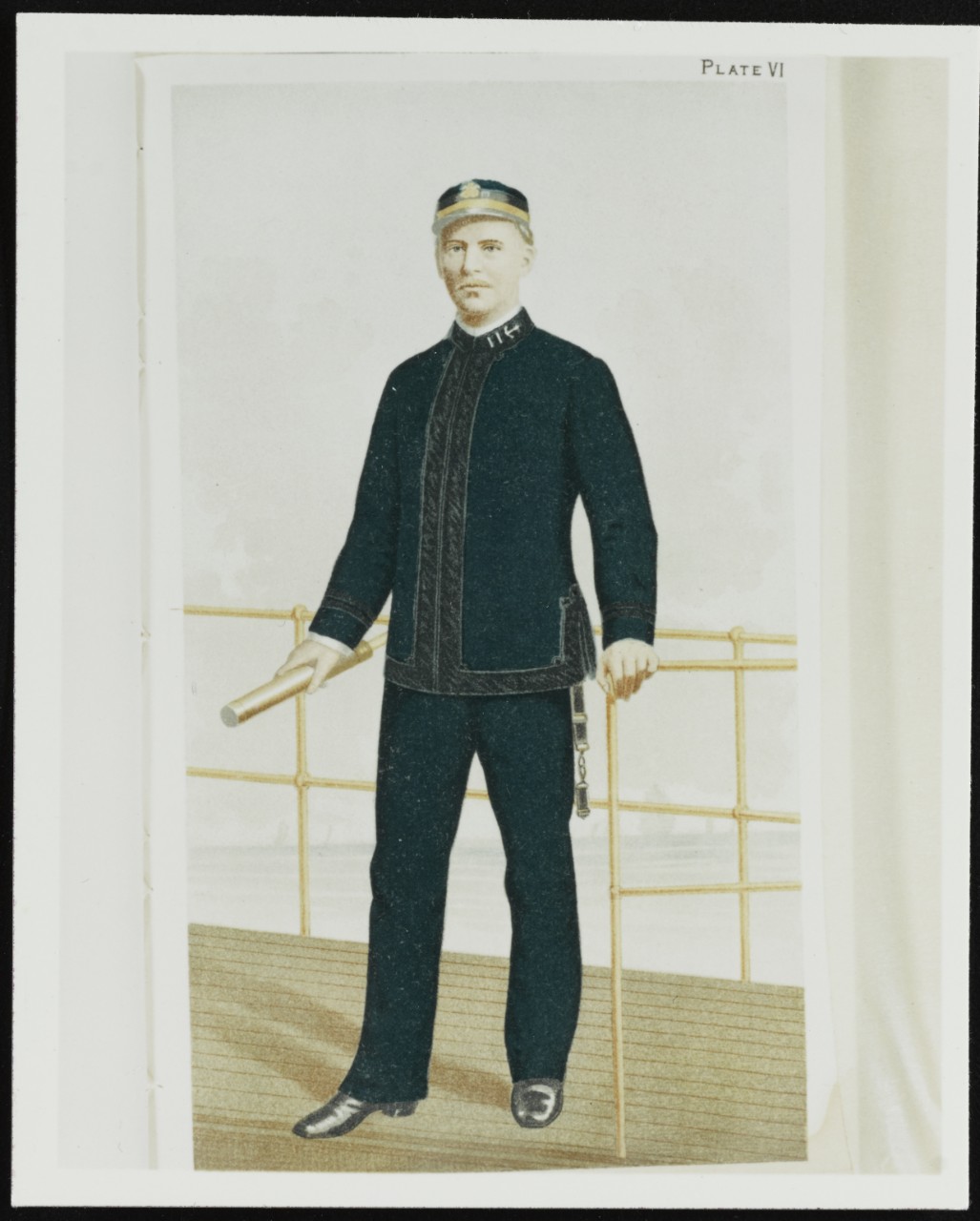 Officer Service Dress Blues, U.S. Navy Uniform Regulations 1886