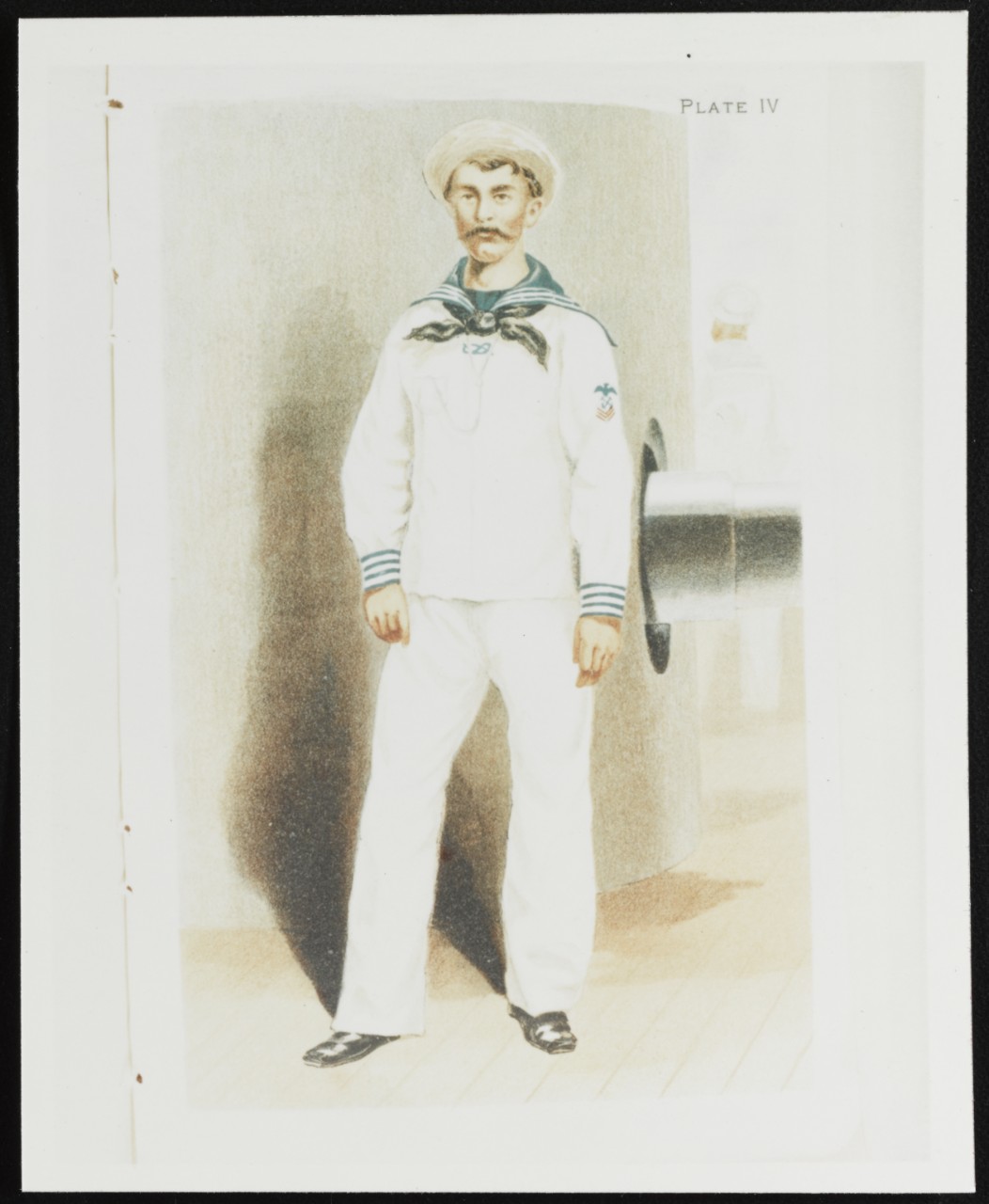 NH 123323 Enlisted Dress White Uniform for other than Petty Officers ...