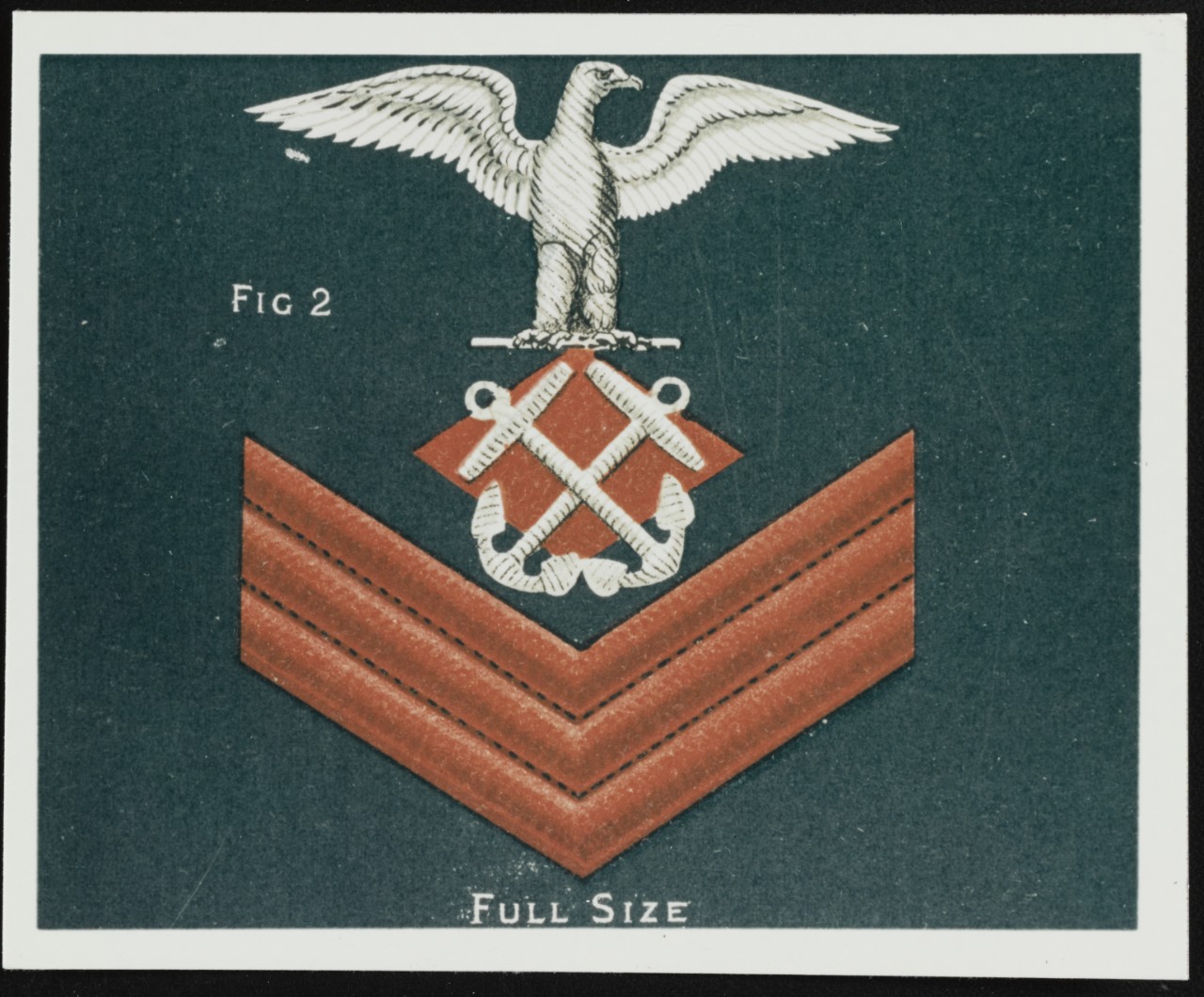 Chevron of Petty Officer First Class, U.S. Navy Uniform Regulations, 1886