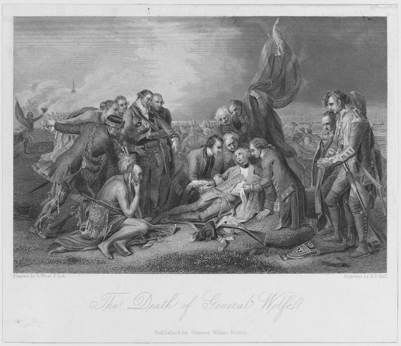 The Death of General Wolfe. September 13, 1759