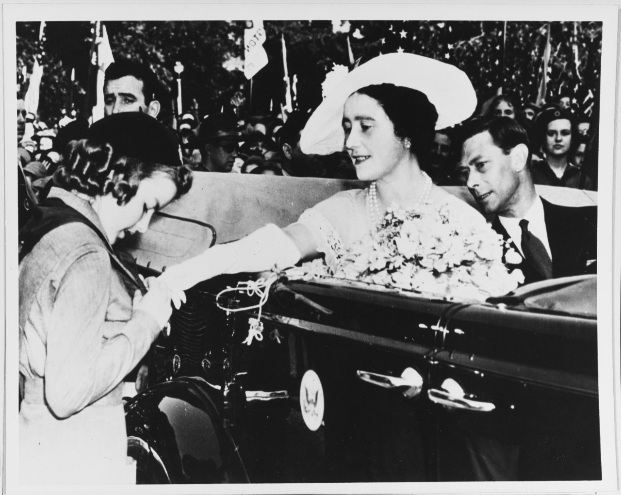 King George IV and Queen Elizabeth, June 8, 1939