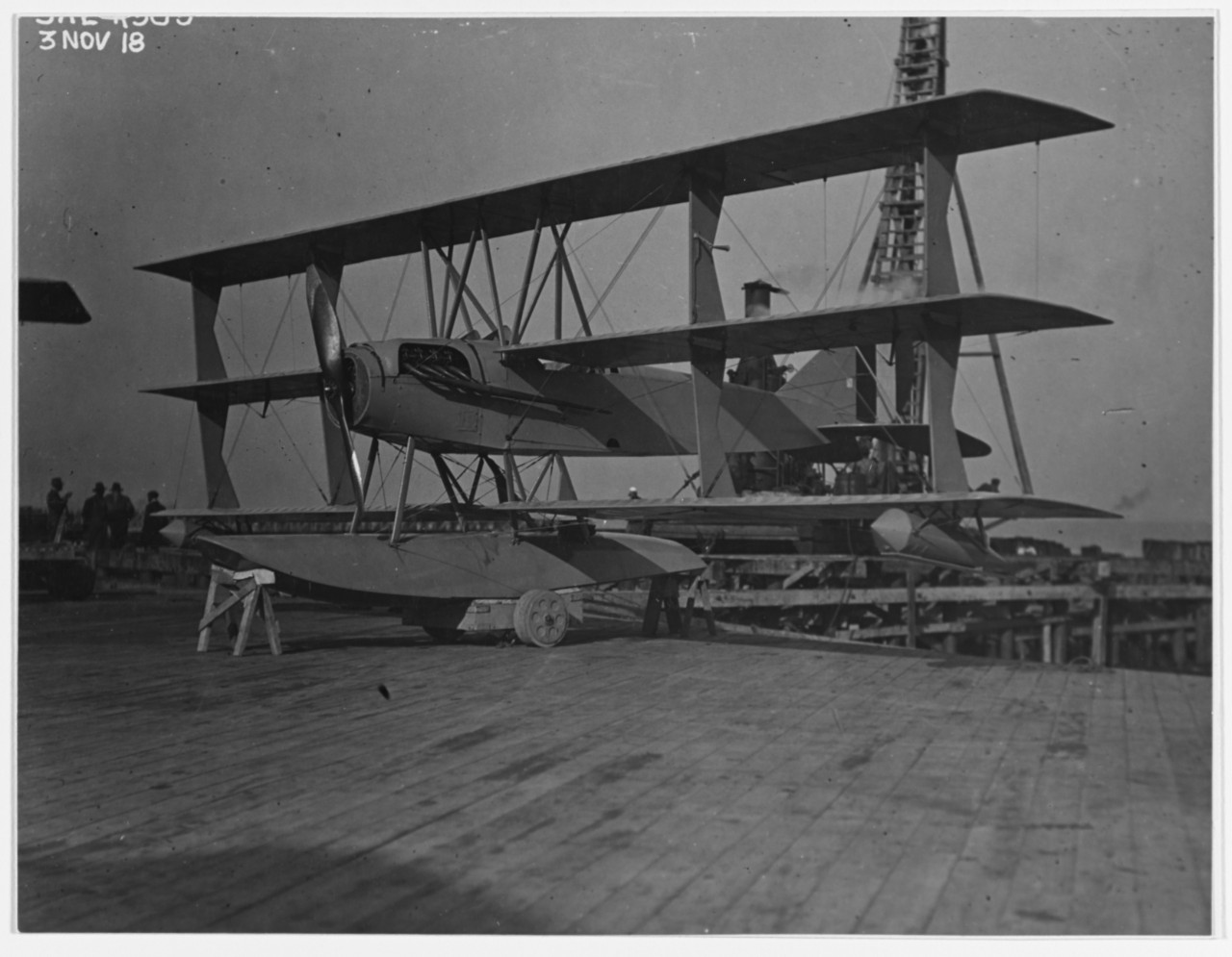 Experimental Triplane (possibly Curtiss "L" type)