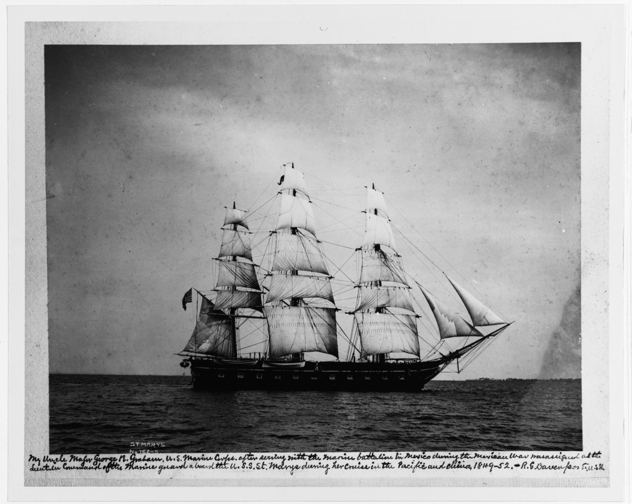 USS ST. MARYS (1844-1908)