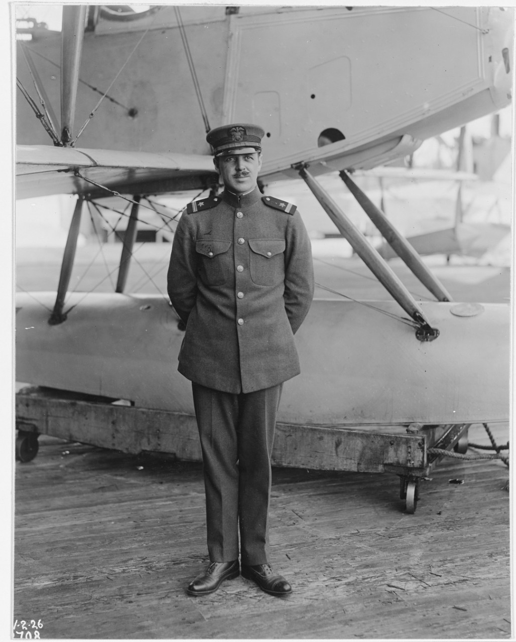 Ensign John H. Tilton, USN reserve flying corps