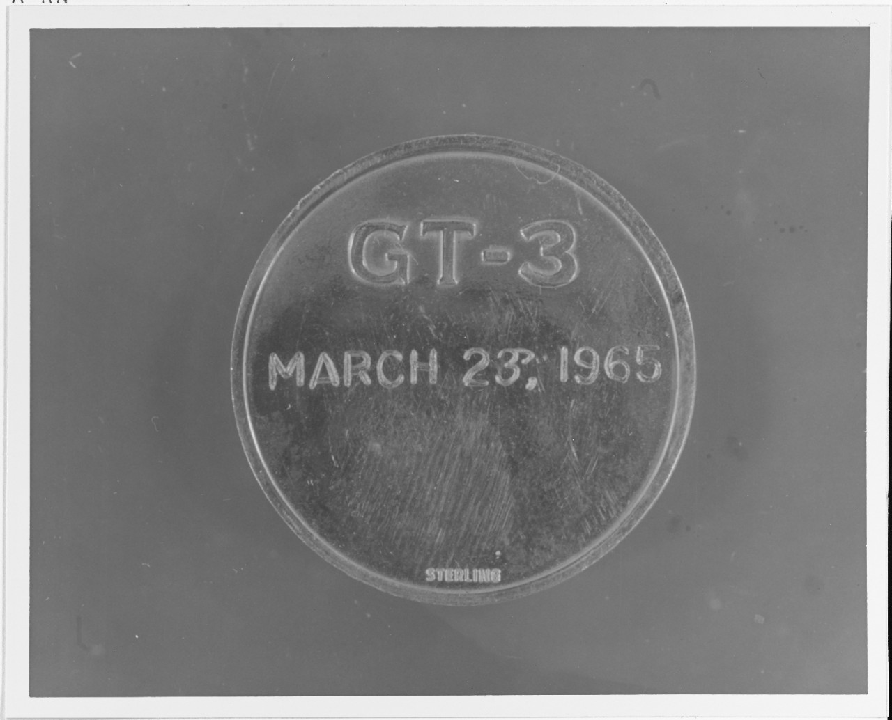 Gemini III Space Flight Medallion