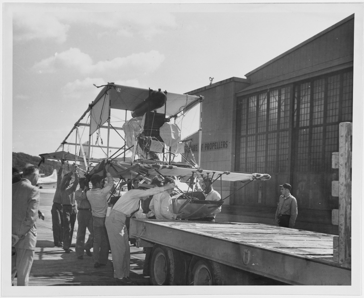 Curtiss A-1 replica for the Smithsonian