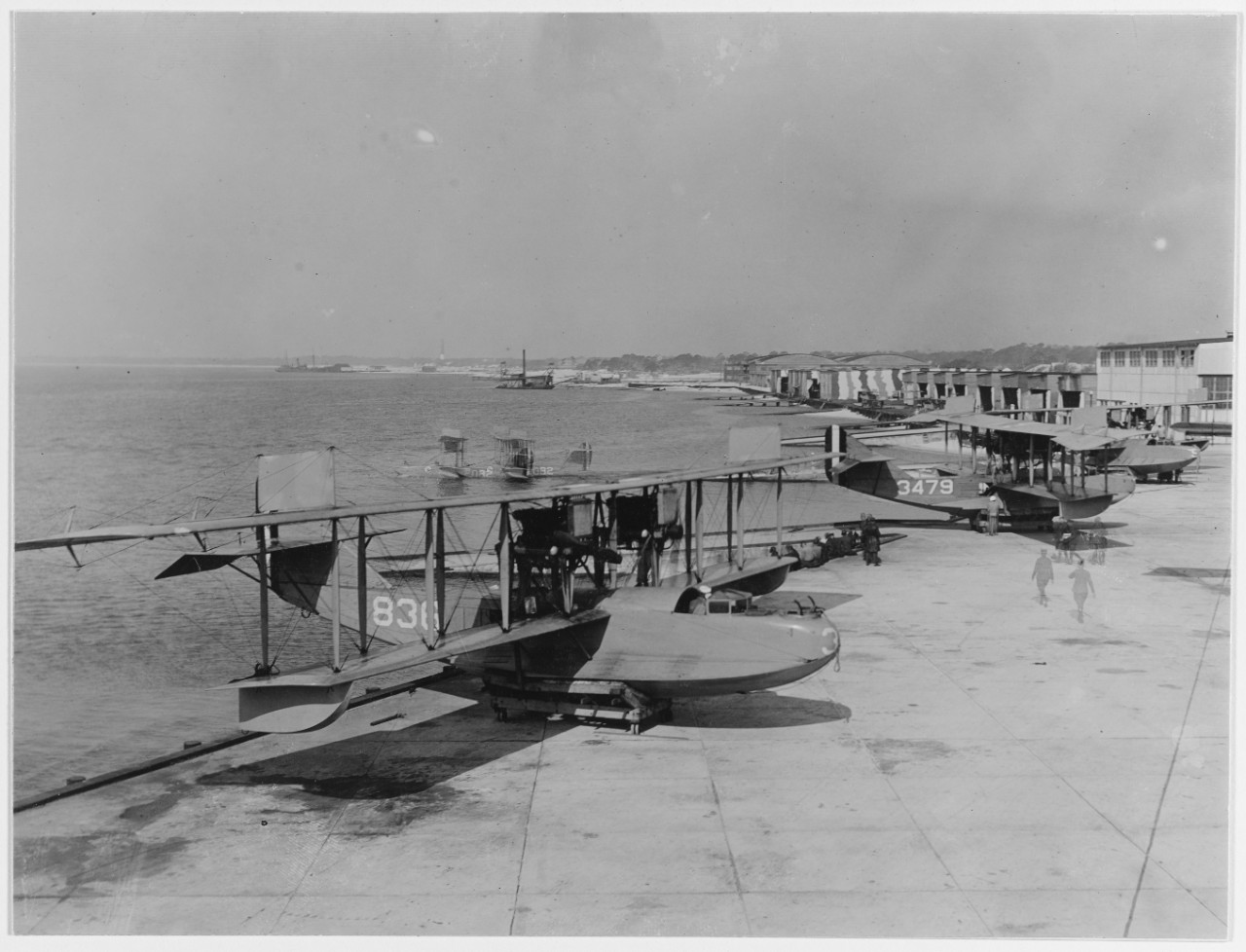 Seaplanes at Naval Air Station Pensacola, Florida