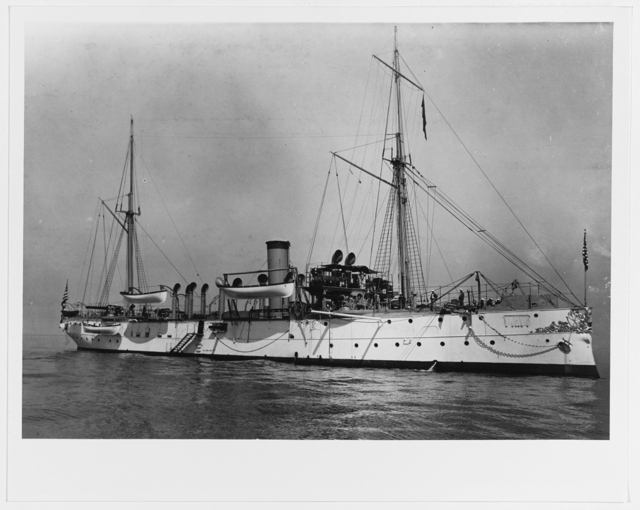 USS YORKTOWN (PG-1), 1889-1921