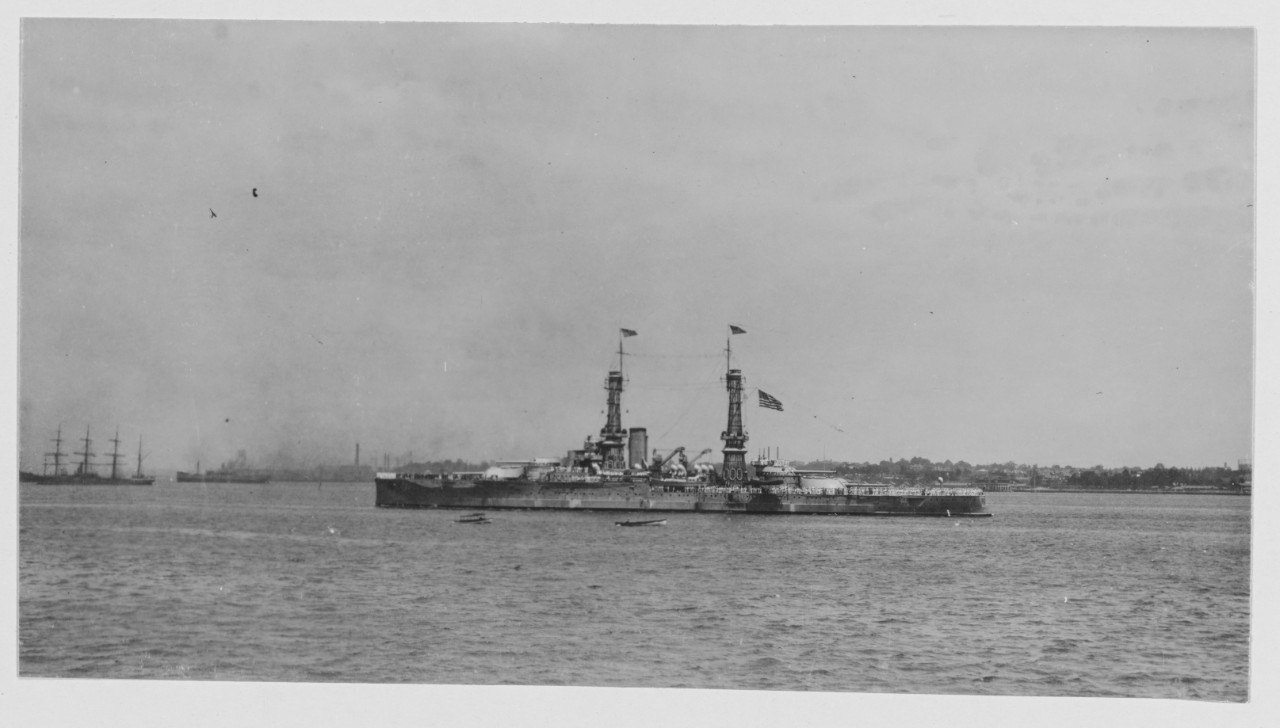 USS OKLAHOMA (BB-37)