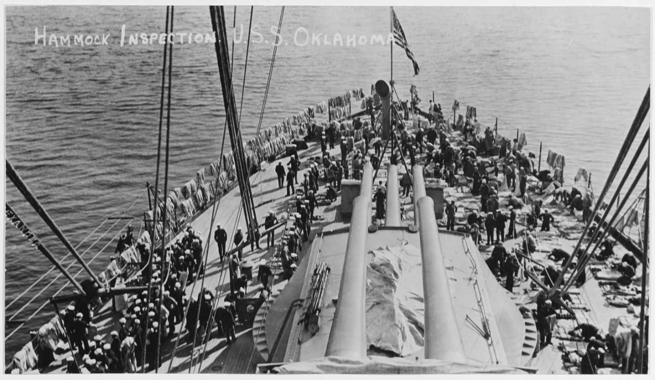 USS OKLAHOMA (BB-37)