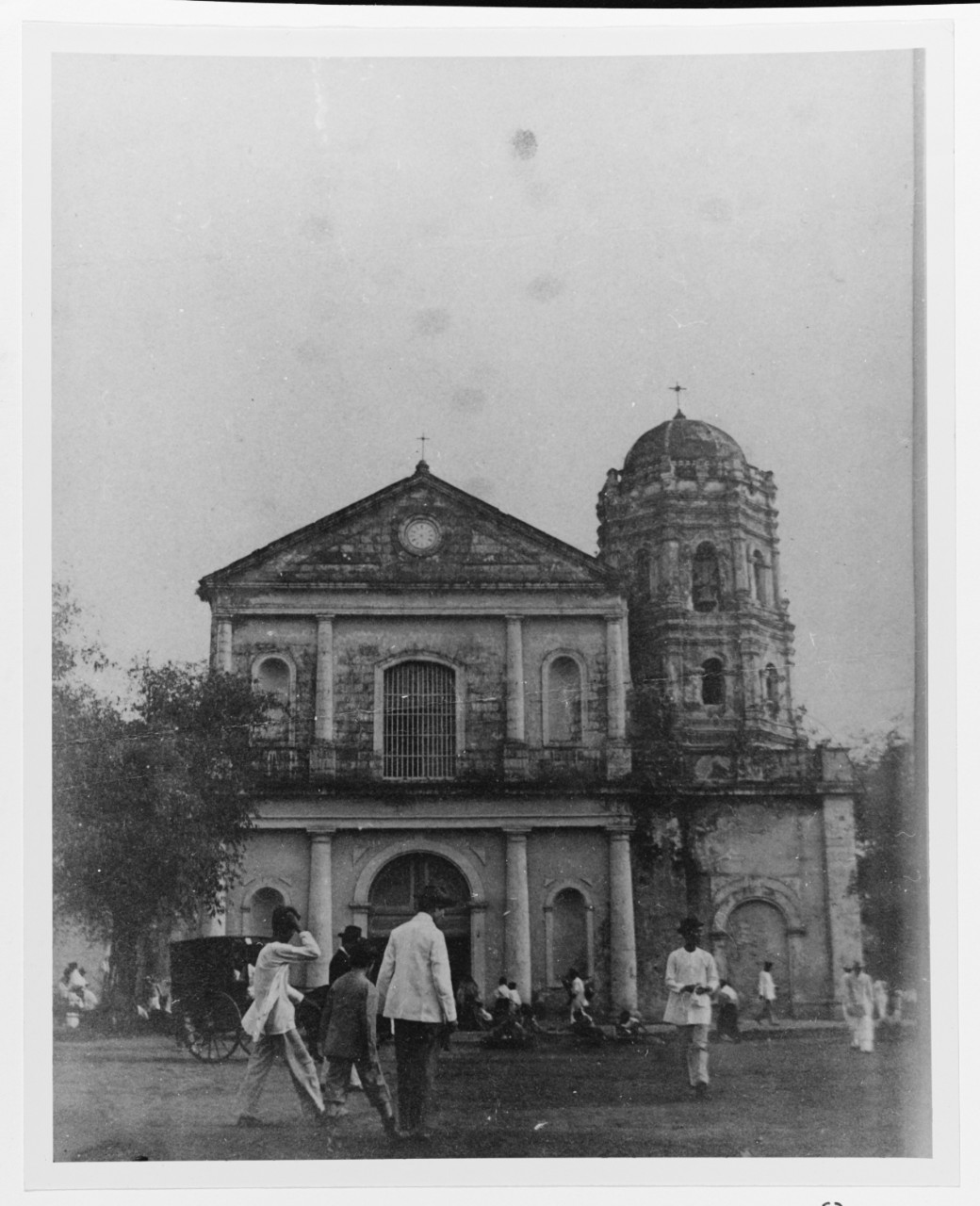 City church in Manila, Philippine Islands, 1899.