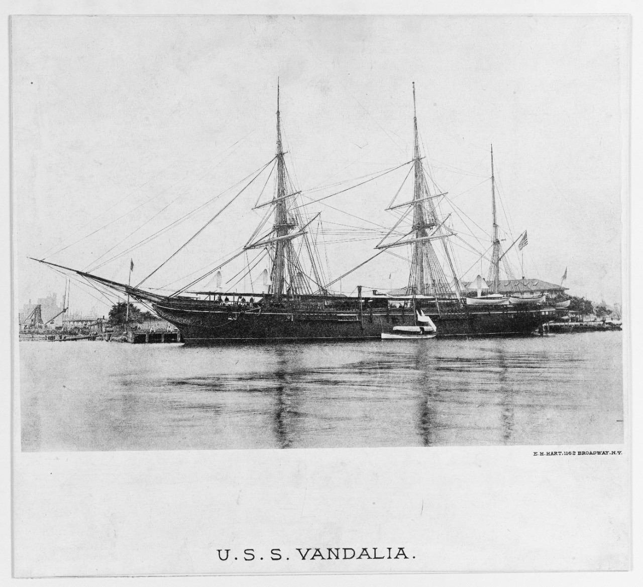 Photo #: NH 44796  USS Vandalia (1876-1889)