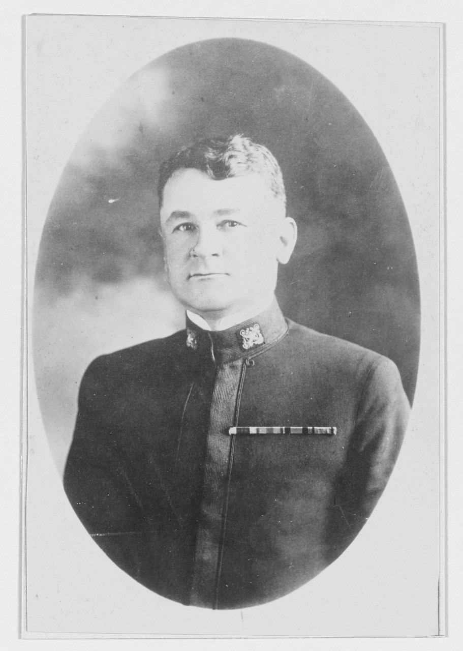 Chief boatswain Albert Speaker, USN