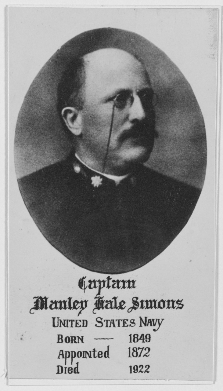 Commander Manly H. Simons, USN (MC)