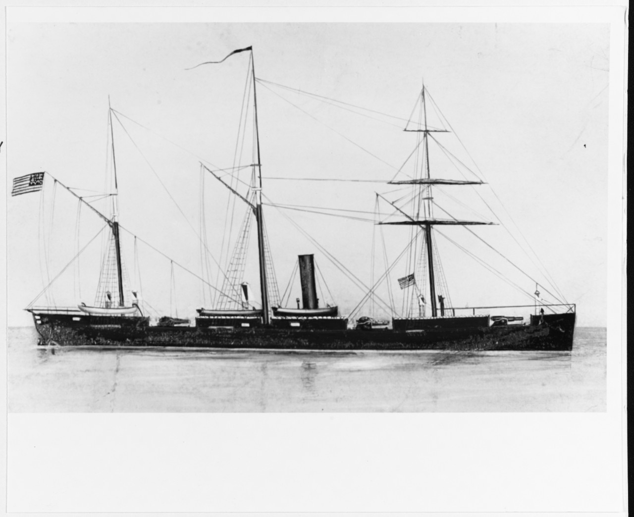 Photo #: NH 45205  USS Monongahela (1862-1908)