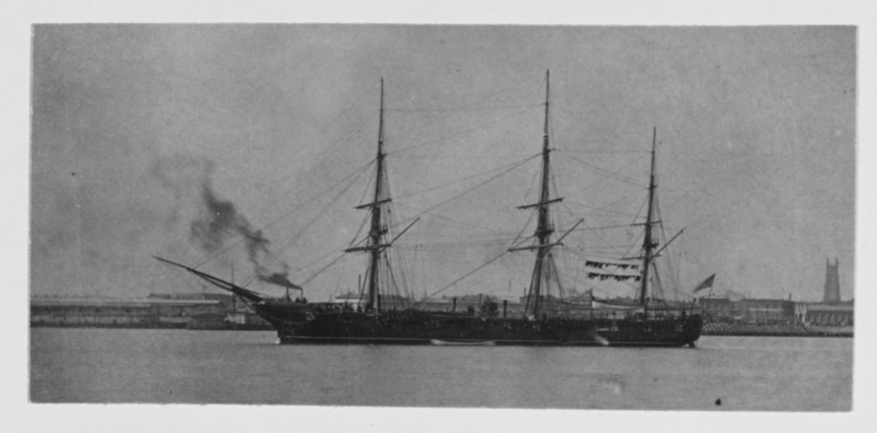 Photo #: NH 45369  USS Ossipee (1862-1891)