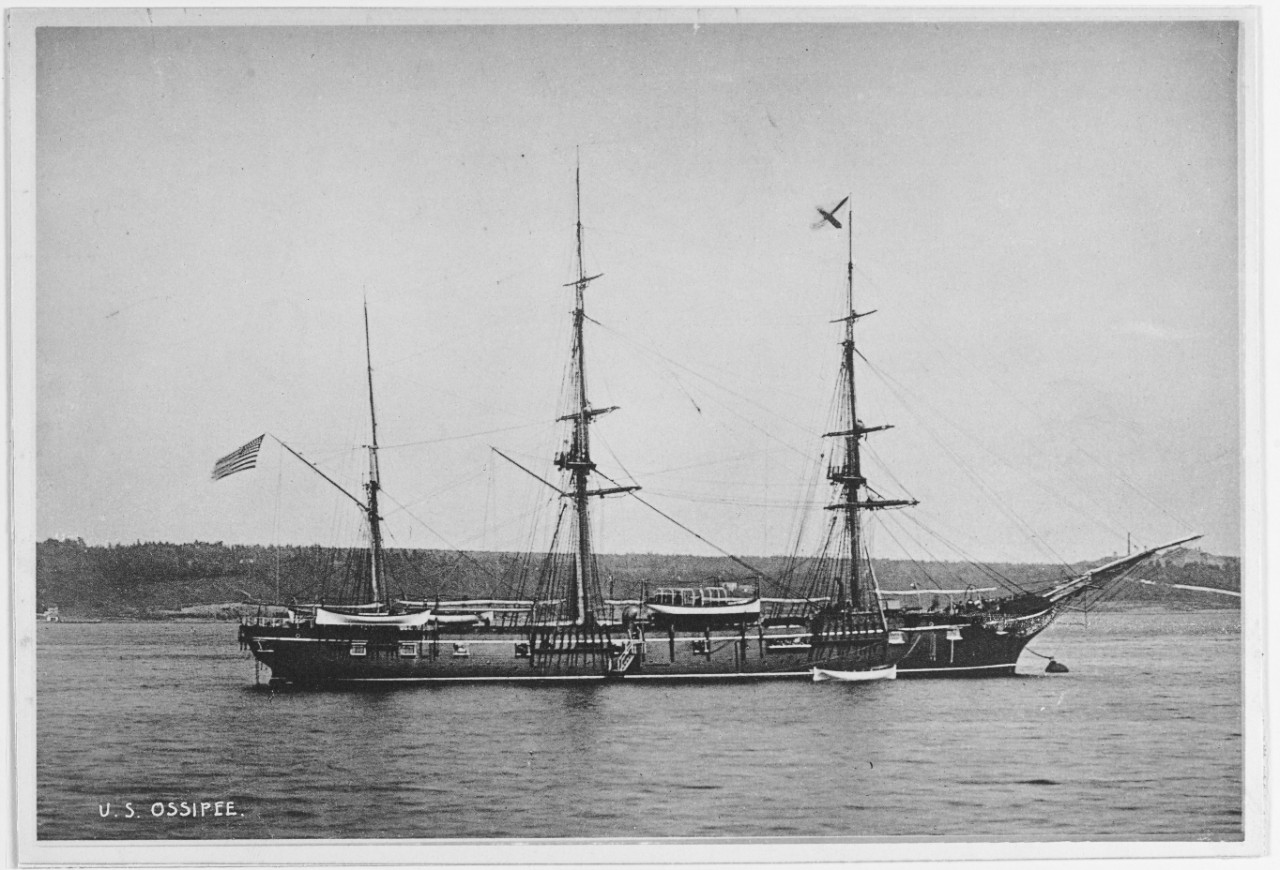 Photo #: NH 45370  USS Ossipee (1862-1891)