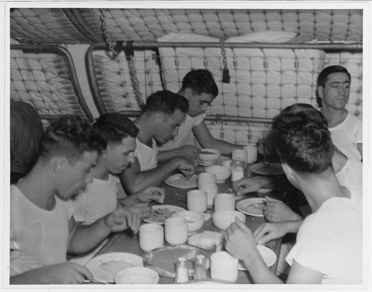 Seven Patten brothers aboard USS NEVADA (BB-36)