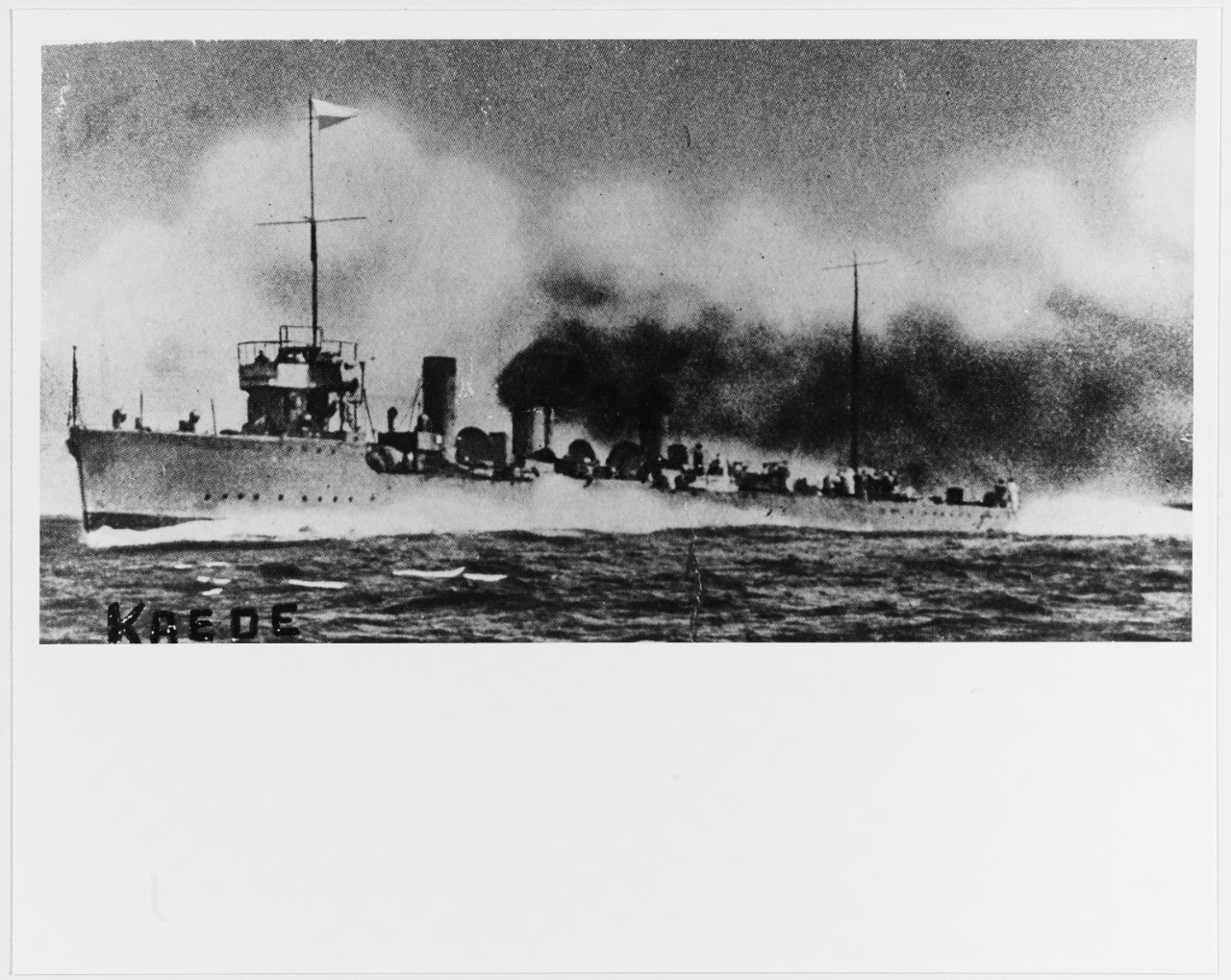 KAEDE Japanese Destroyer