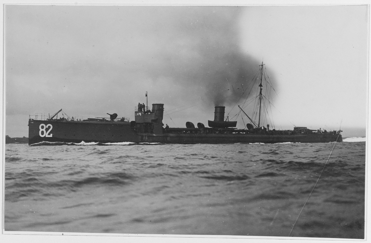 V-182 German Destroyer, 1909-22