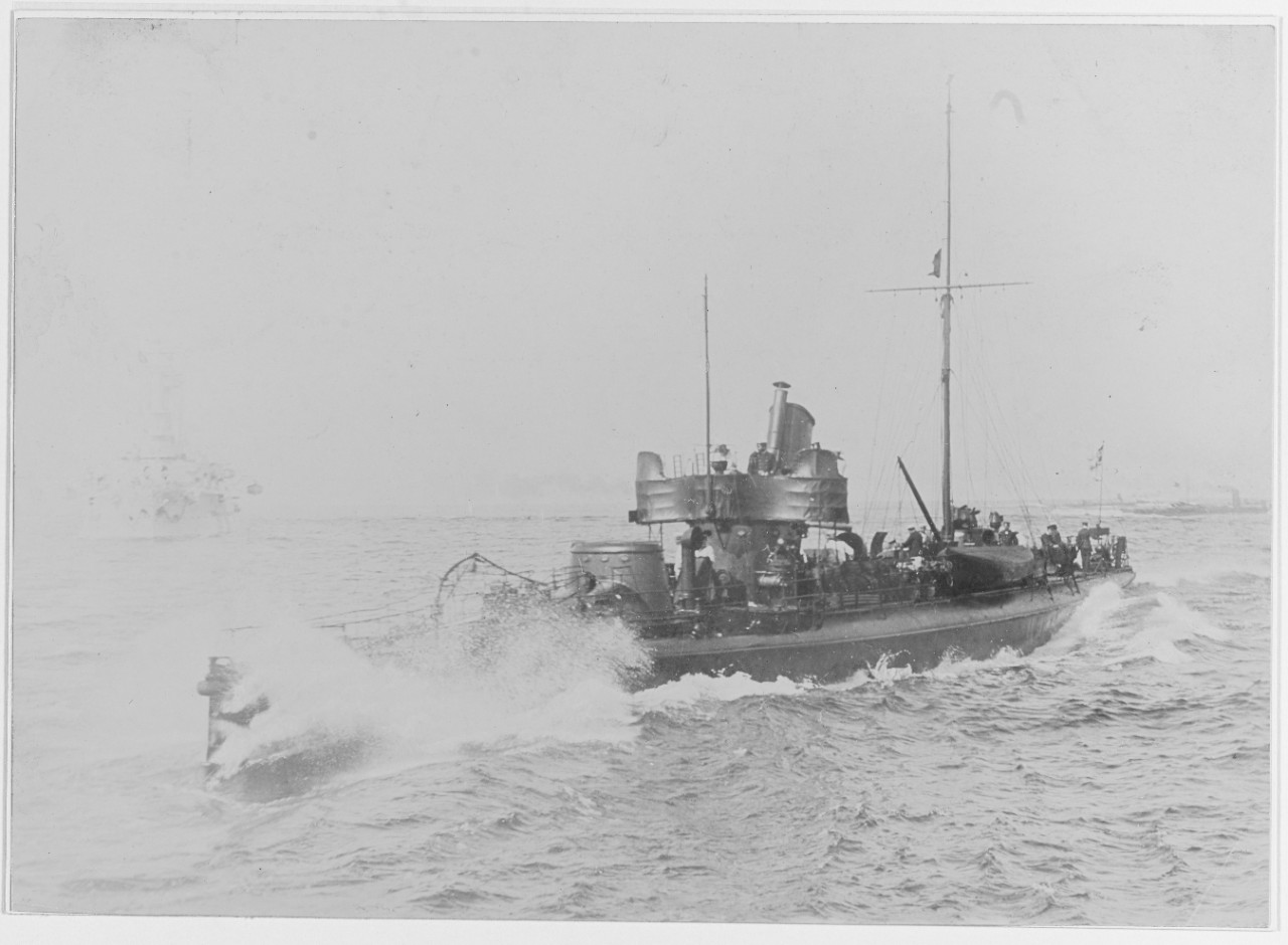 D-1 German Torpedo Boat Leader, 1886-1921