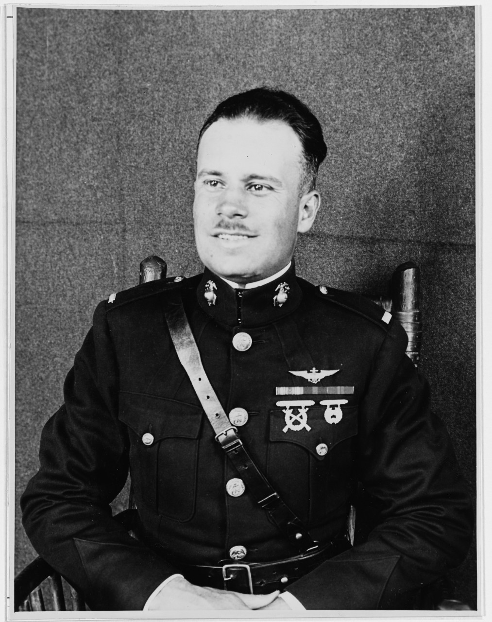 Photo #: NH 45855  First Lieutenant Christian F. Schilt, USMC