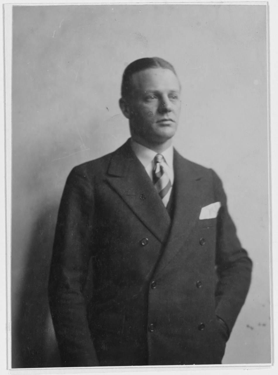 Former Lieutenant William W. Schott, USN