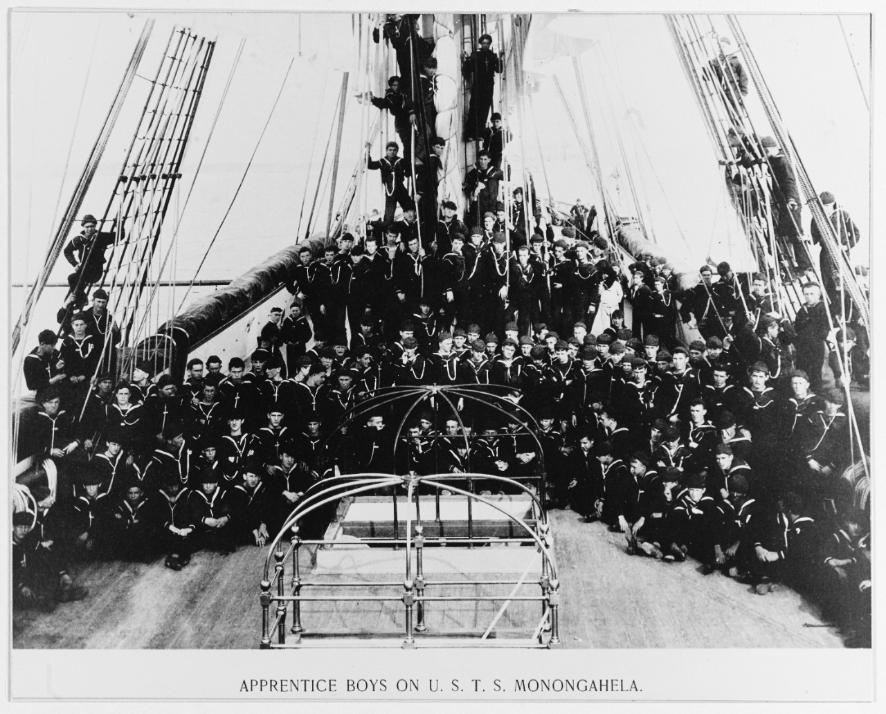 USS MONONGAHELA (1863-1908), apprentice boys