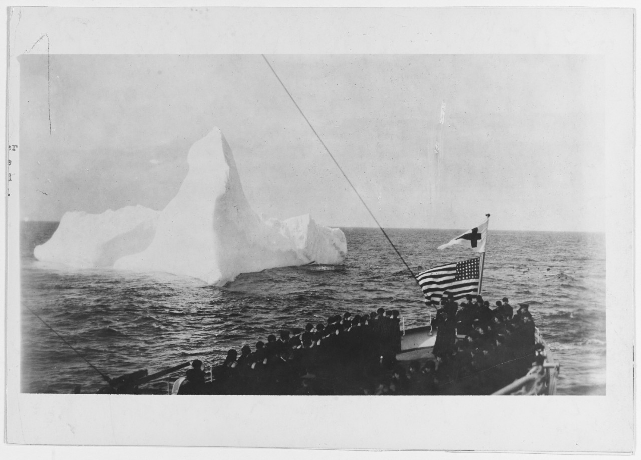 Anniversary of the Sinking of the S.S. TITANIC Memorial Service, USCGC MODOC.