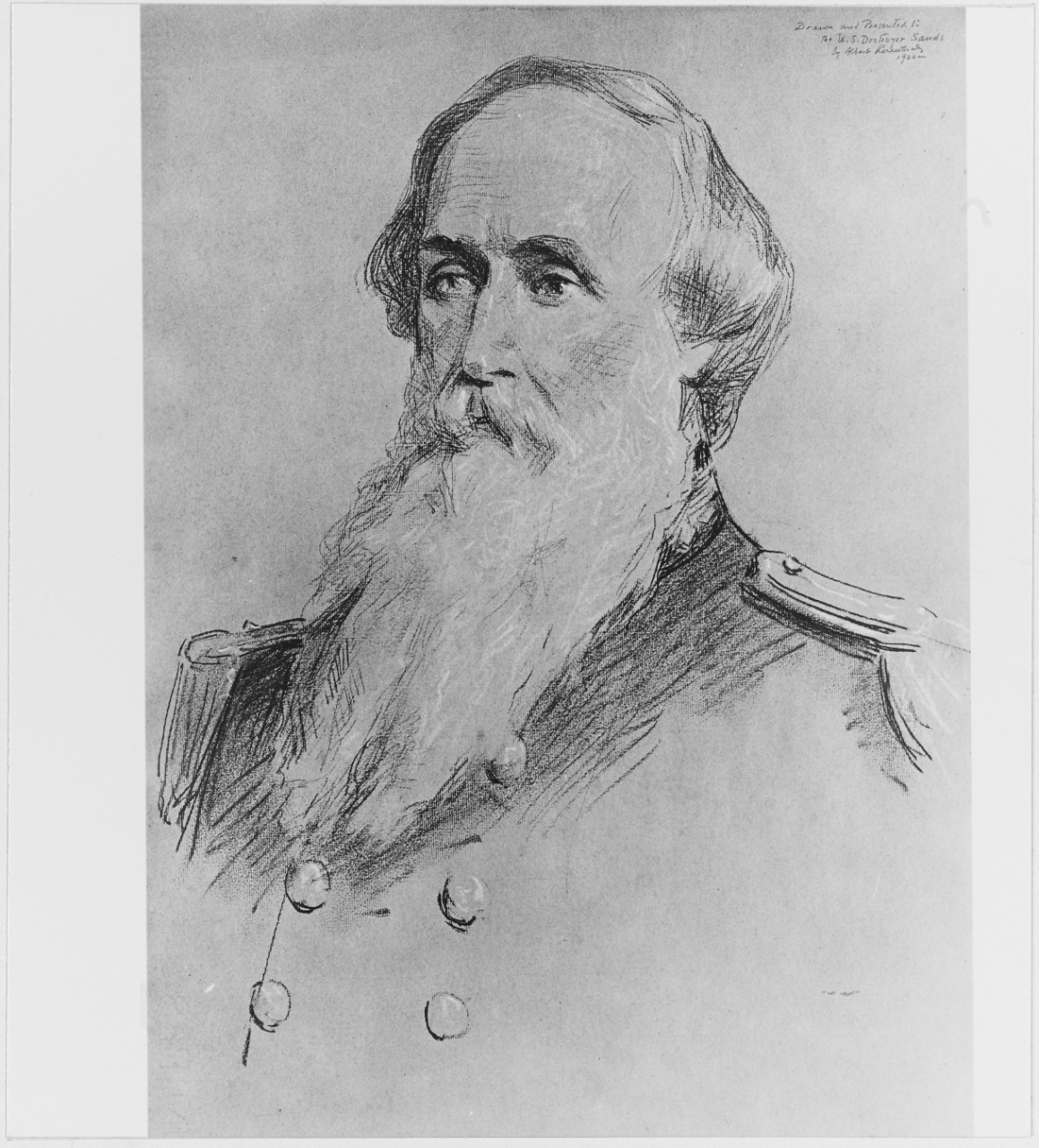 Rear Admiral Benjamin F. Sands, USN