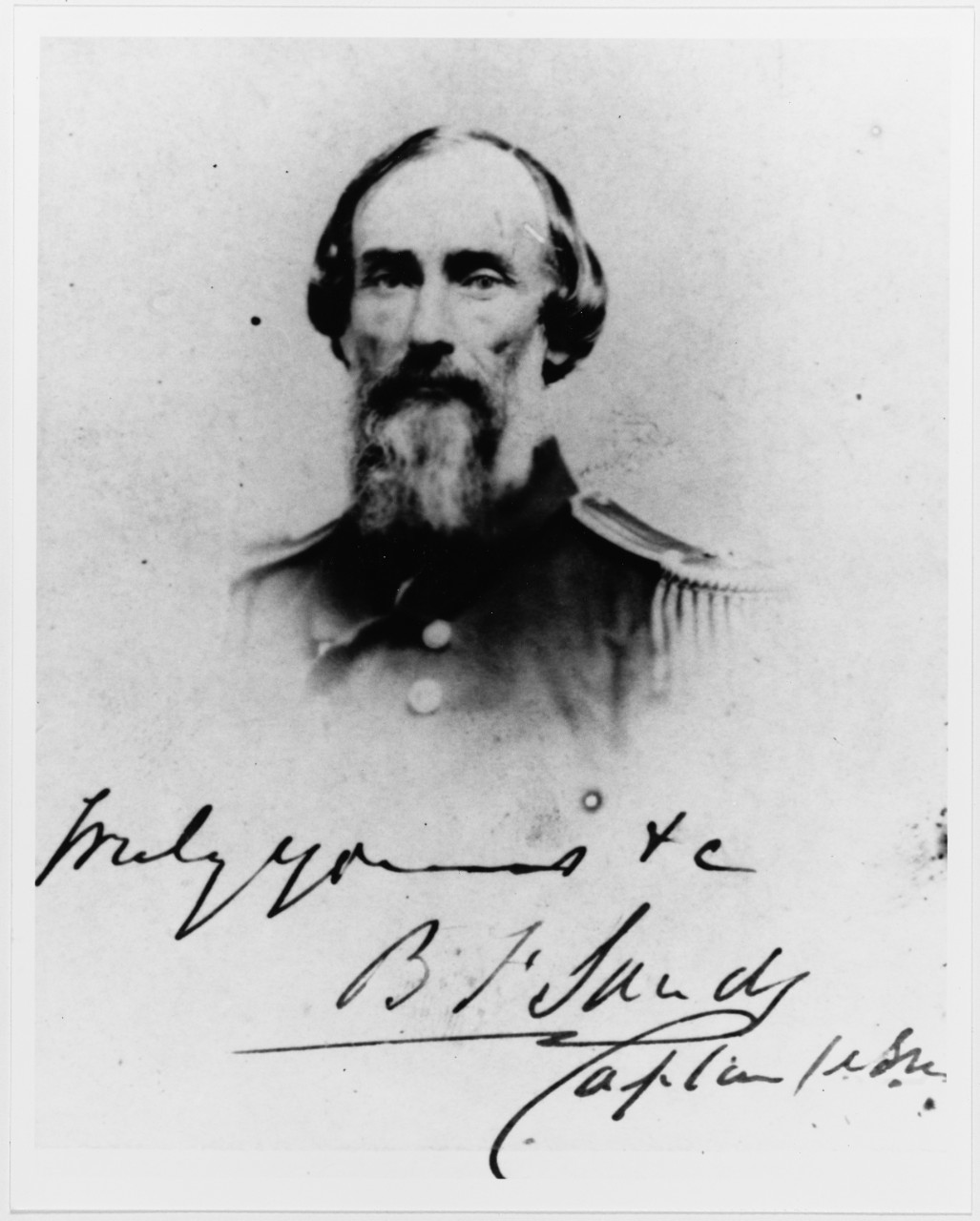 Captain Benjamin F. Sands, USN