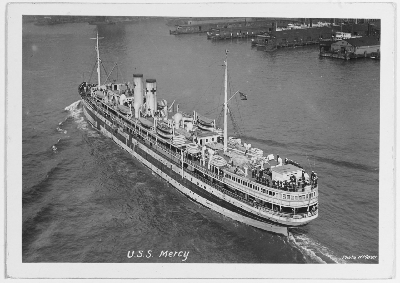 Photo #: NH 46235  USS Mercy