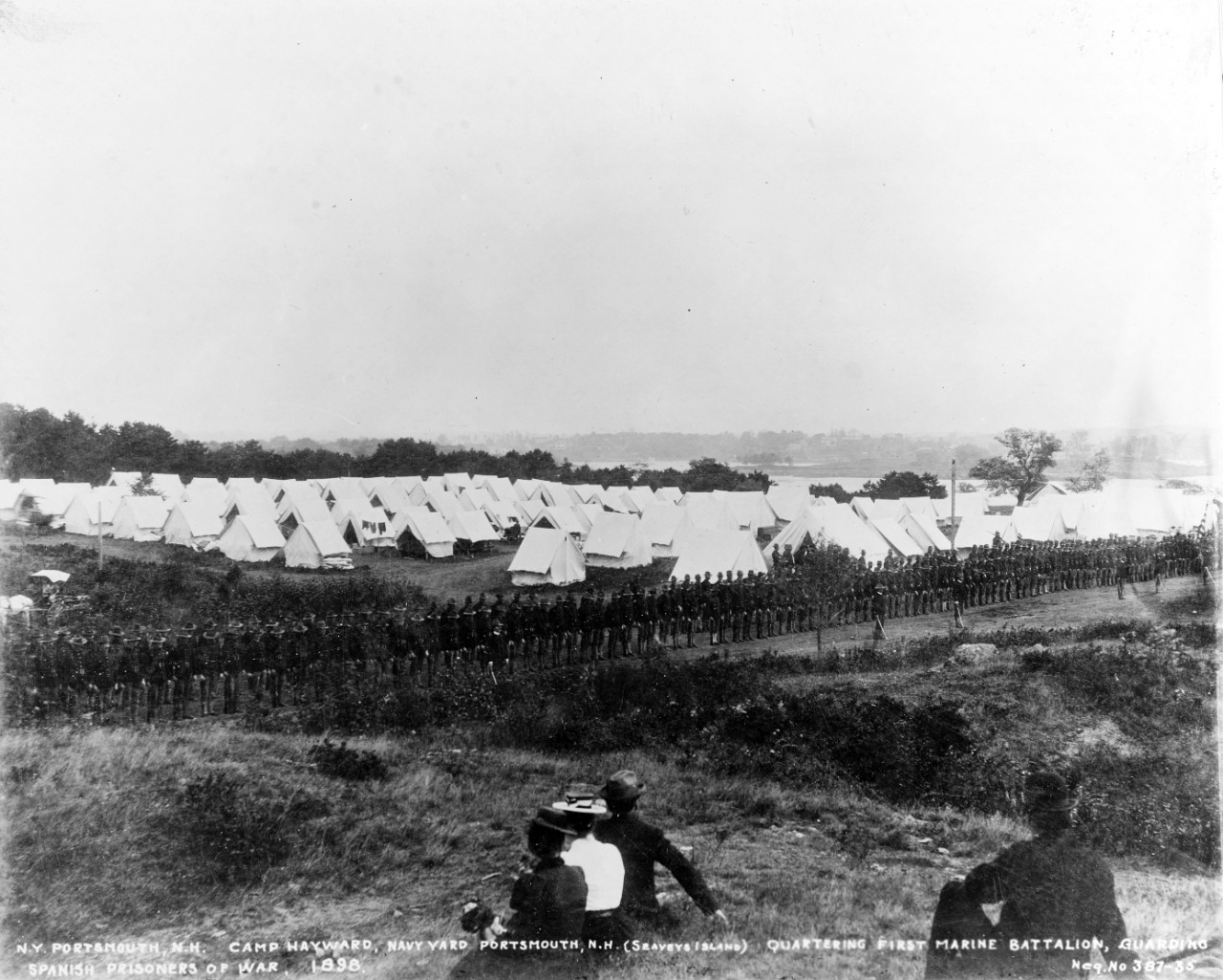 NH 46355 Navy Yard, Portsmouth, New Hampshire, 1898.