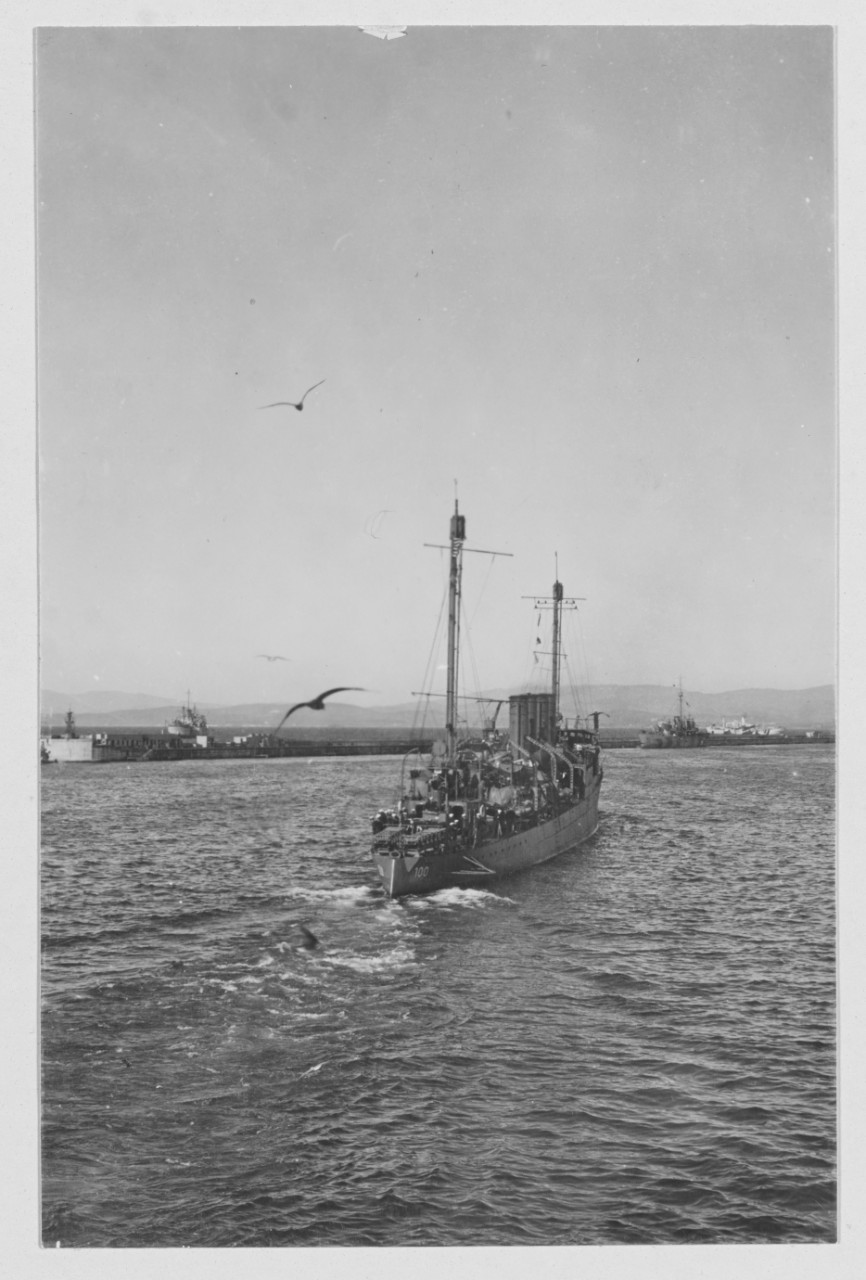 USS MAURY (DD - 100 )
