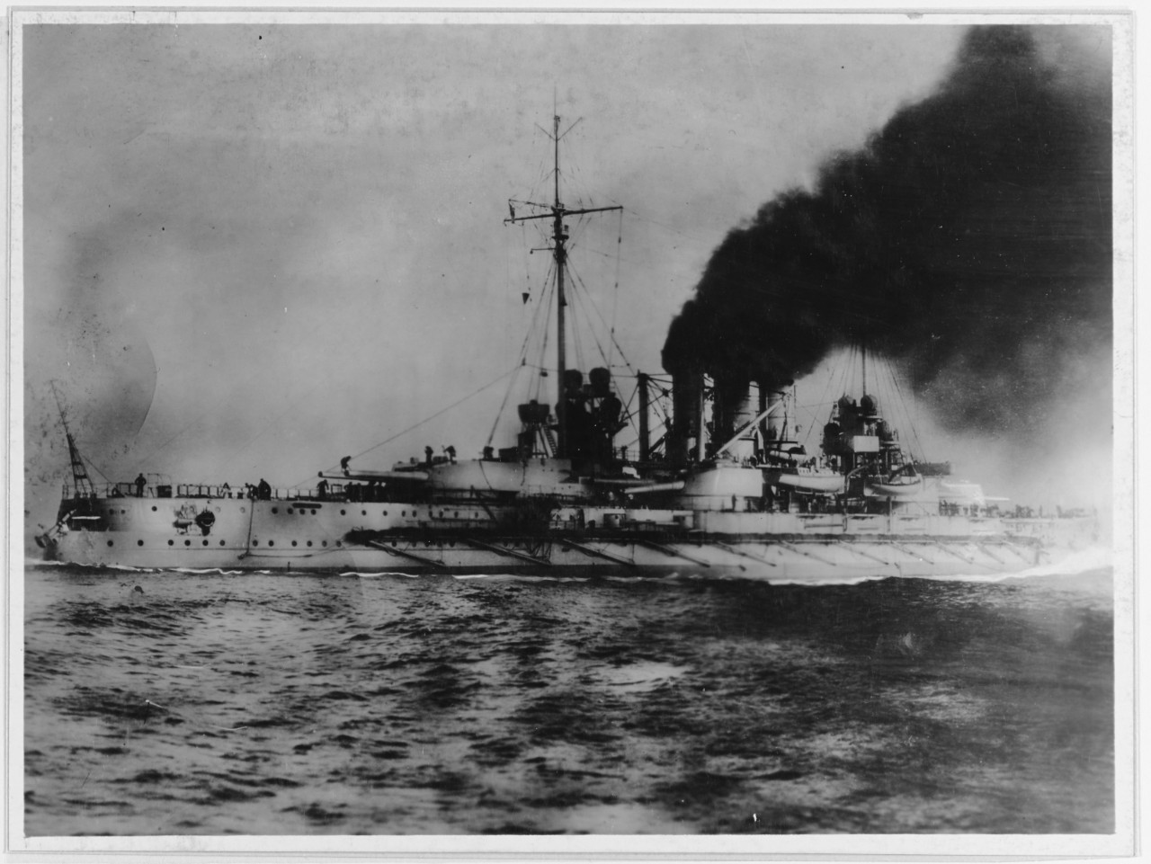 HELGOLAND-class German battleship, before World War I