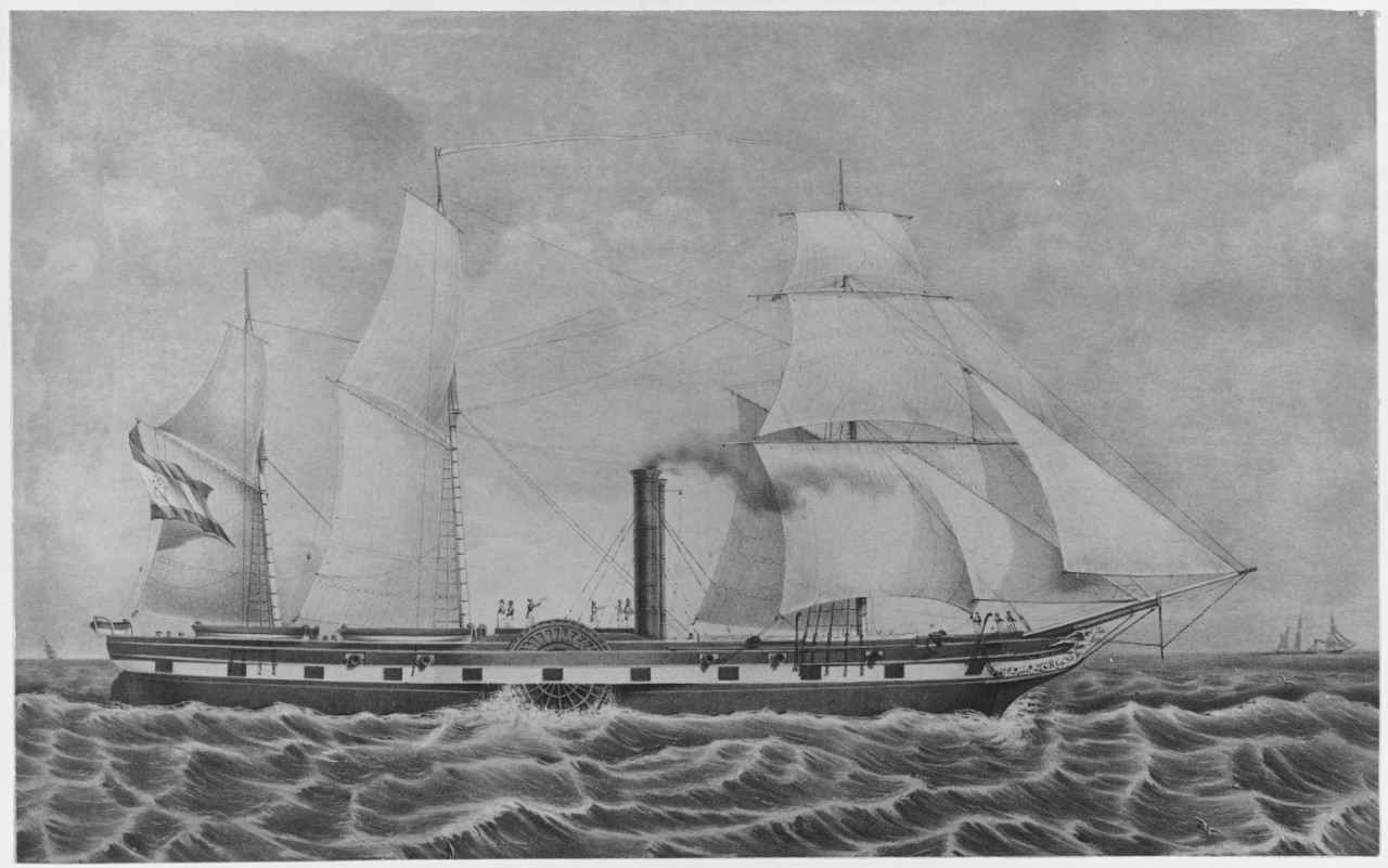 REGENTE (Spanish paddle steamer, 1840-1871)