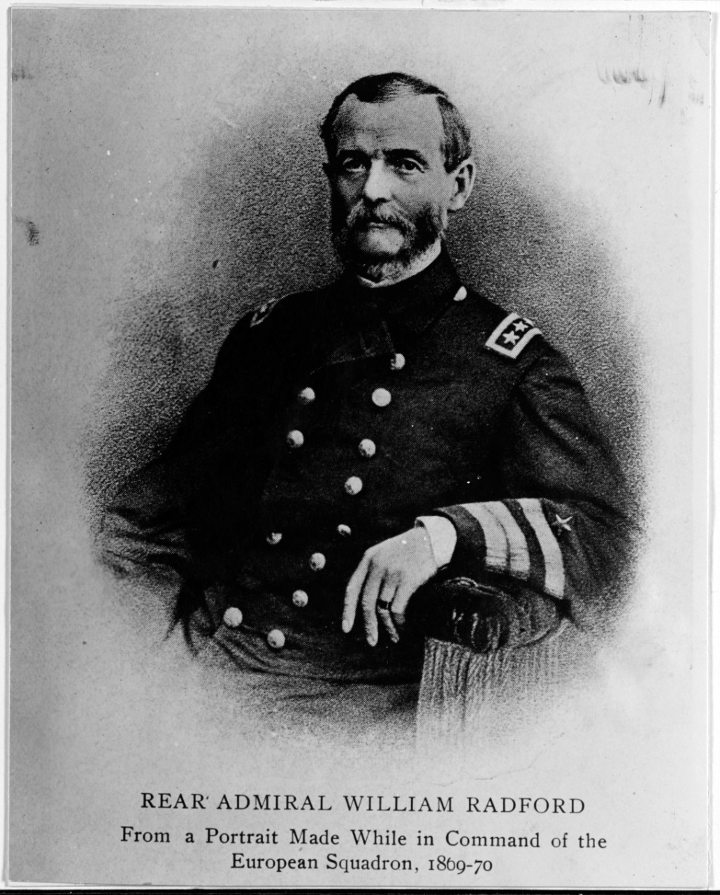 Rear Admiral William Radford, USN