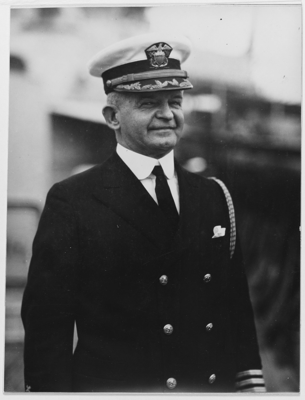 Captain Hugh M. T. Pearce, USN (CH. Corps)