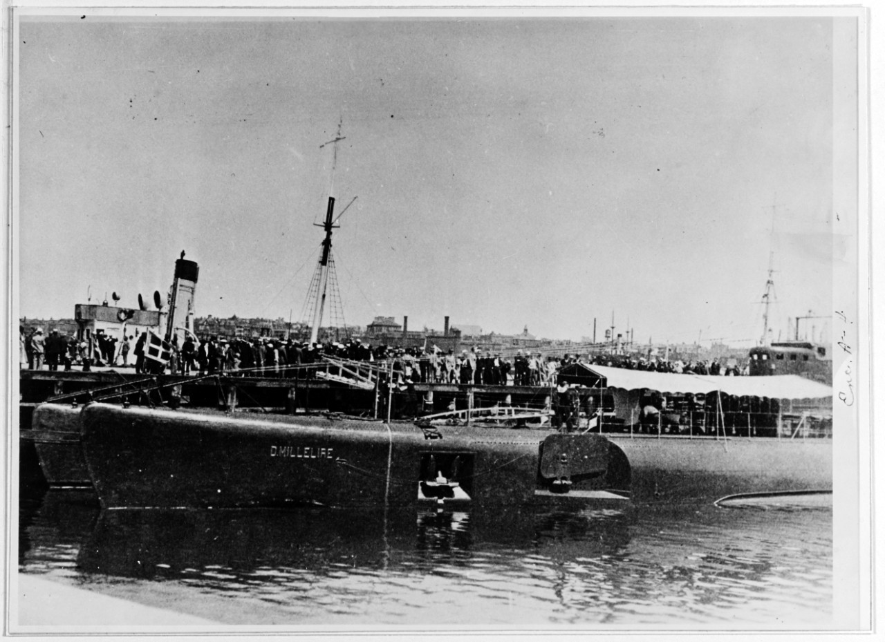 Italian Submarines at Boston in mid-1933