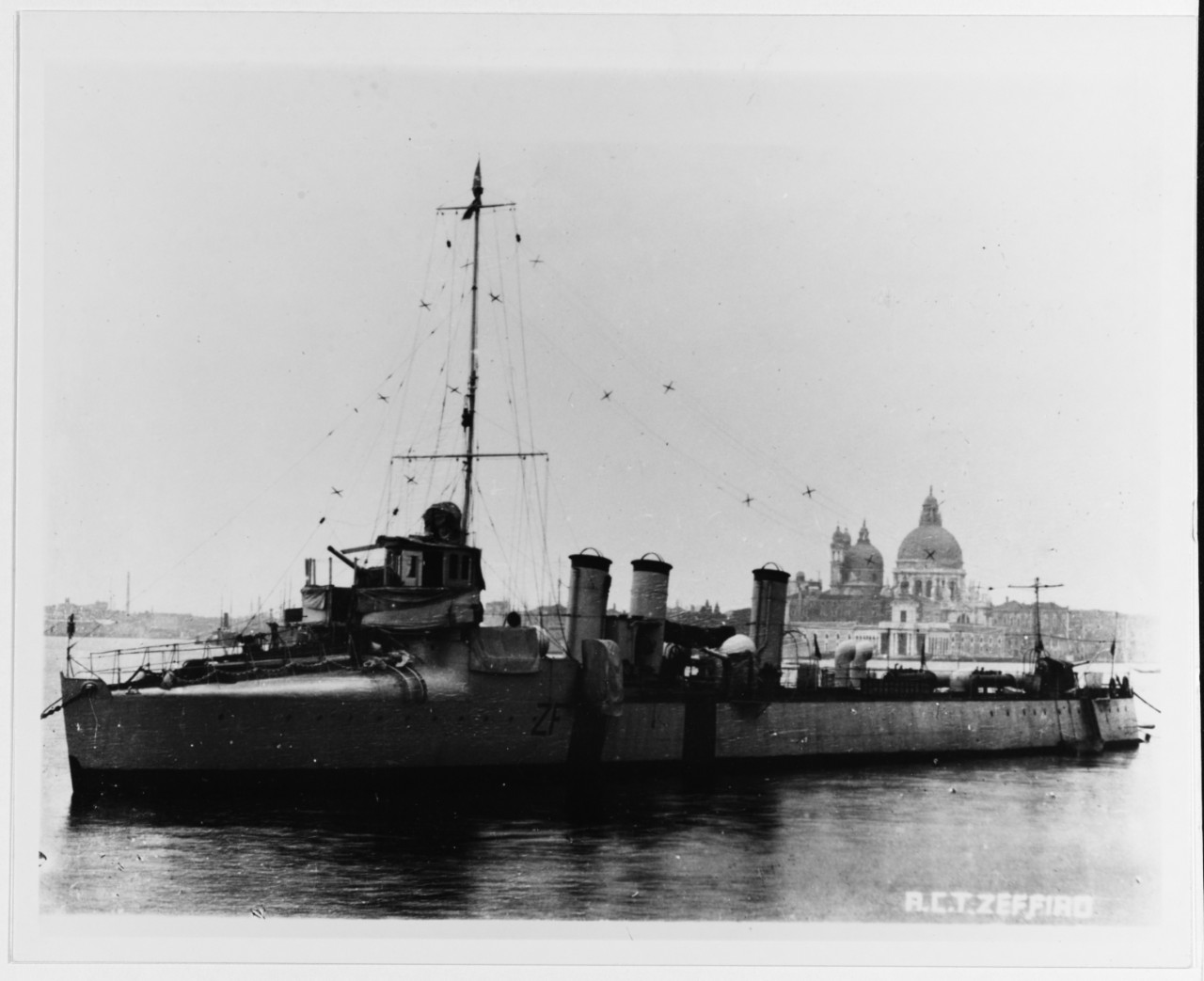 ZEFFIRO (Italian destroyer, 1904-1924)