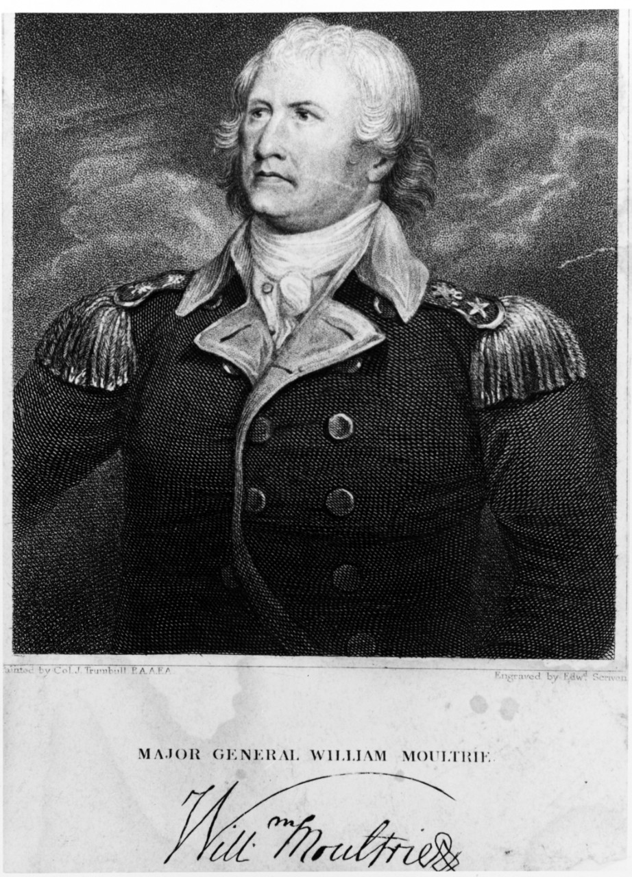 Major General William Moultrie, U.S. Army