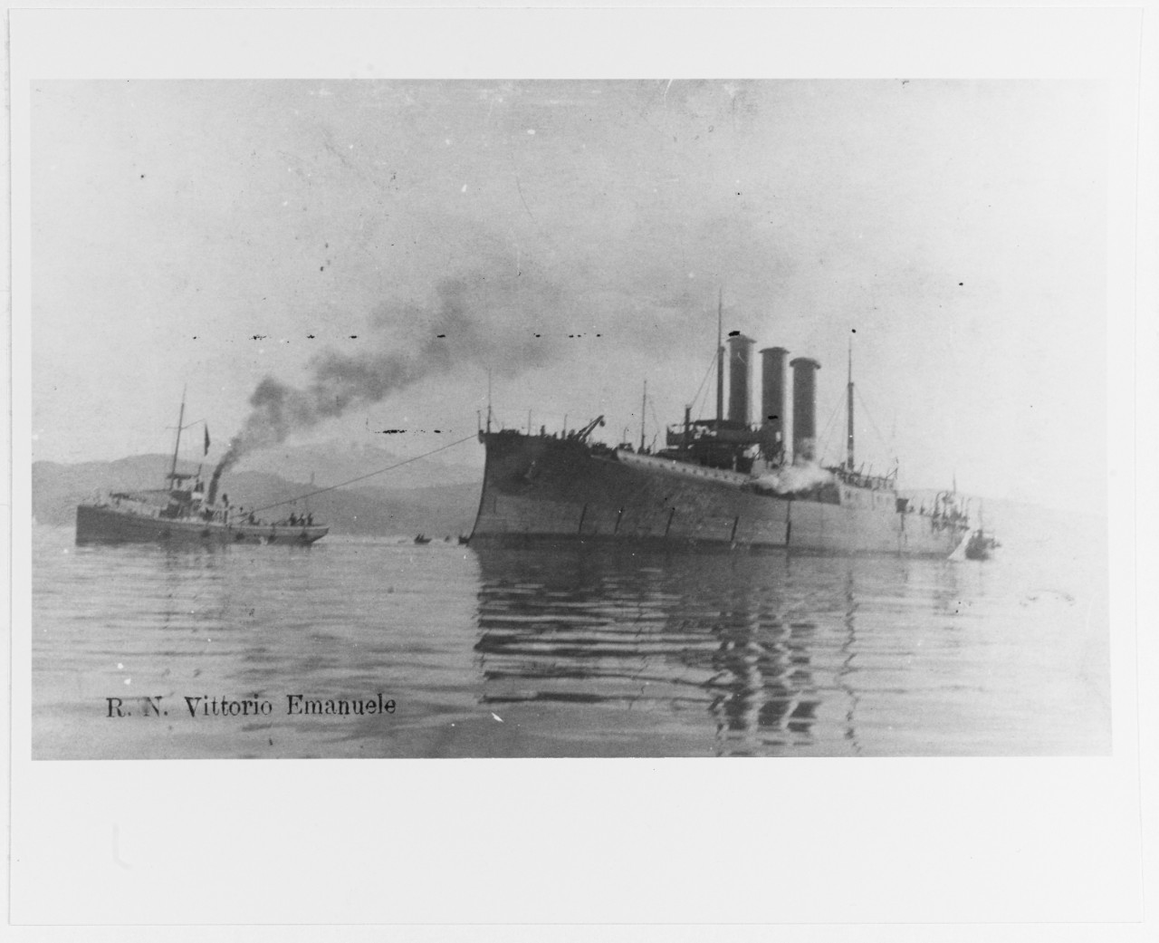 VITTORIO EMANUELE (Italian Battleship, 1904-1923)