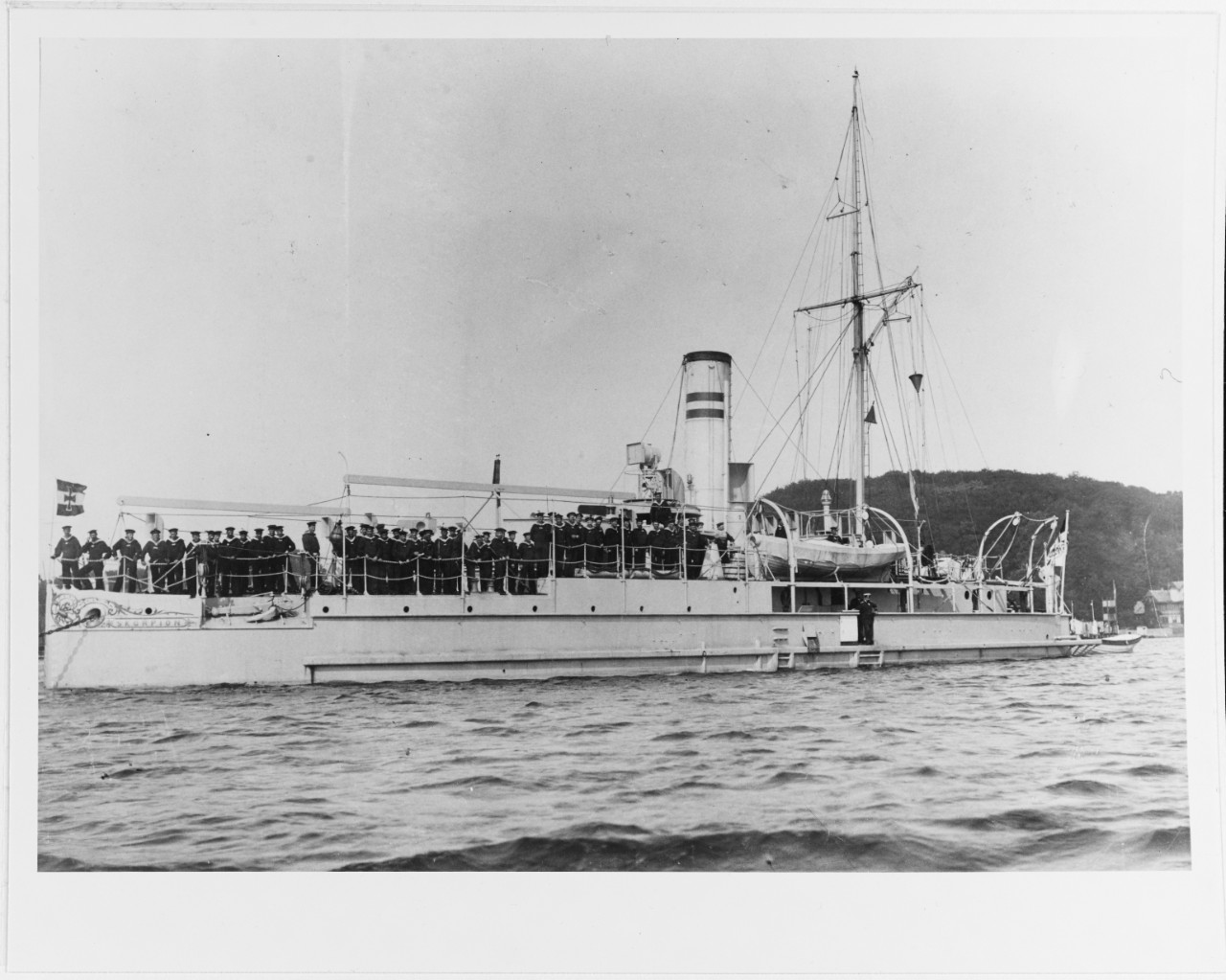 SCORPION (German armored gunboat, 1877-1919)