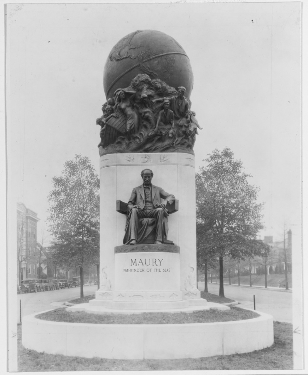 Monument to Professor Matthew F. Maury