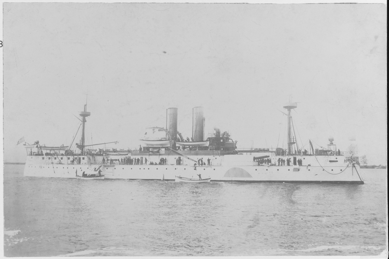 USS MAINE, 1895-98
