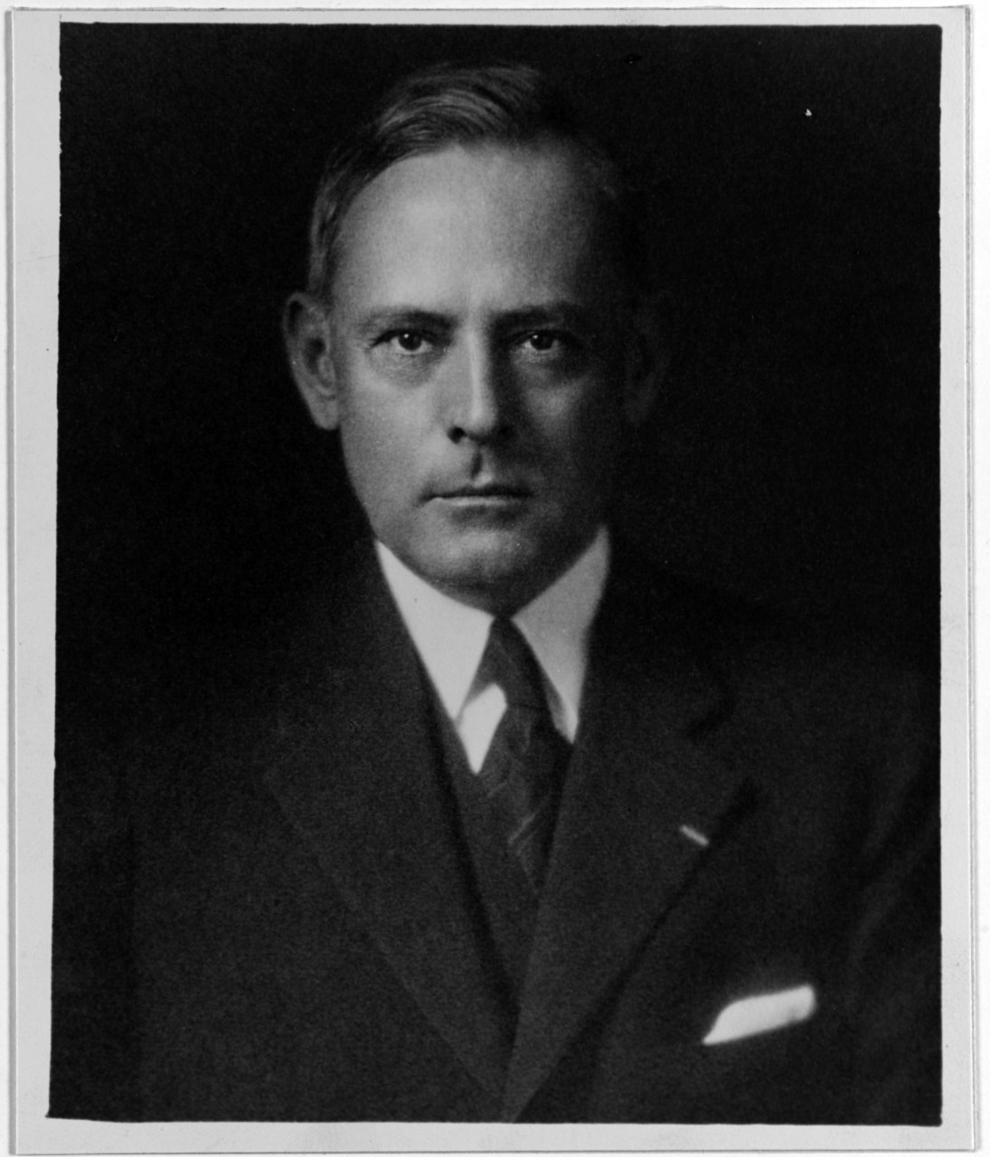 Assistant Secretary of the Navy Ernest L. Jahncke