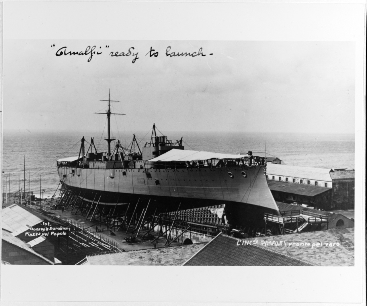AMALFI (Italian Battleship, 1908-1915)