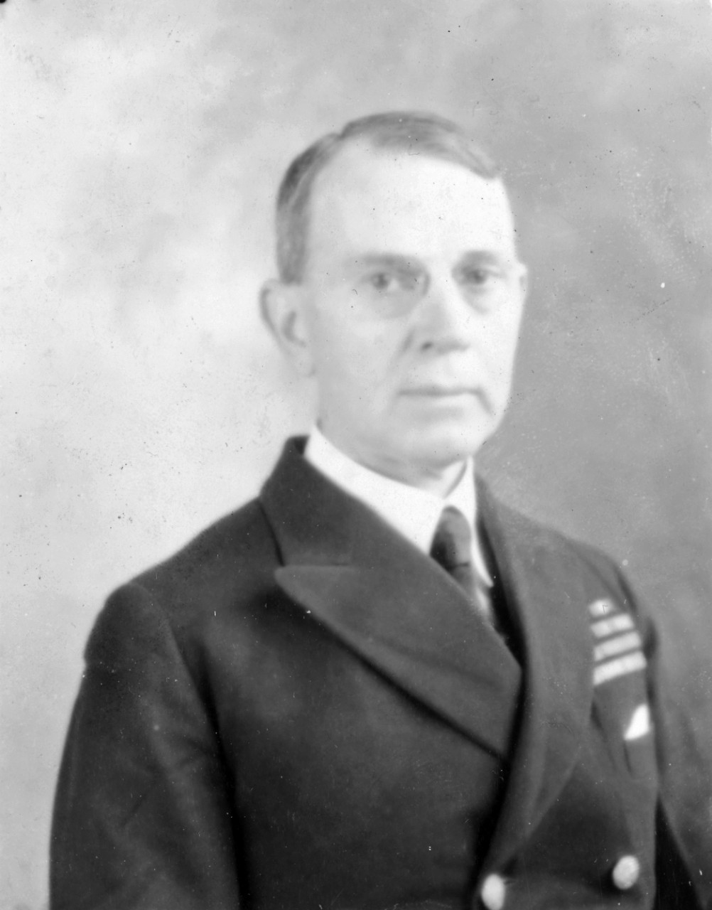 Captain Dudley W. Knox, USN, taken while he was officer in charge of the Office of Naval Records and the Navy Department Library.