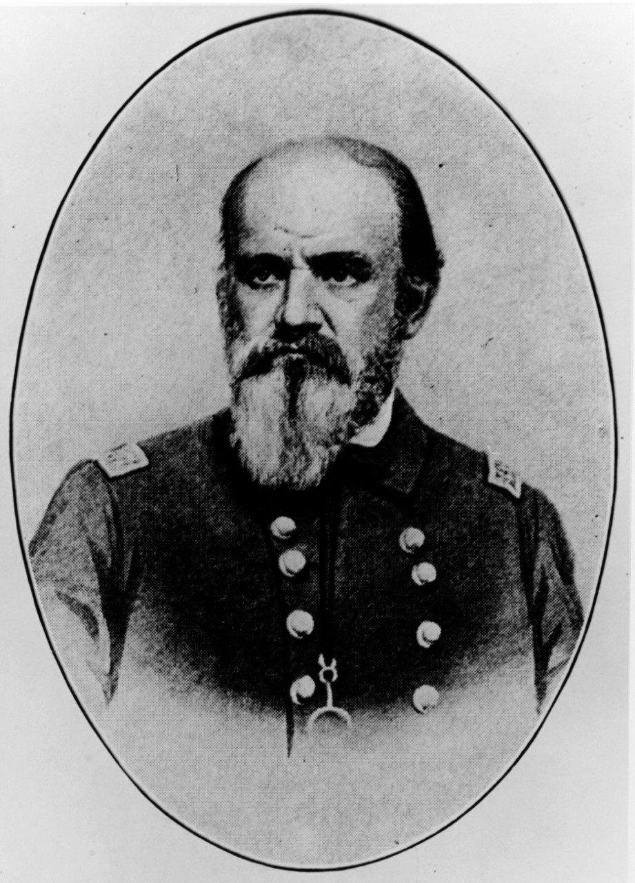 Commodore George N. Hollins, Confederate State Navy